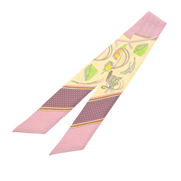 エルメス ツイリー VOITURES A TRANSFORMATION マルチカラー 063156S シルク100％ レディース 【未使用】【other】