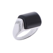 ブルガリ ミューザリング シルバー K18ホワイトゴールド WG レディース ジュエリー 【中古】【jewelry】