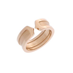 カルティエ C2リング #49 ゴールド K18イエローゴールド YG レディース ジュエリー 【中古】【jewelry】