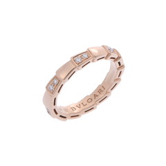 ブルガリ セルペンティリング K18ピンクゴールド PG レディース ジュエリー 【中古】【jewelry】