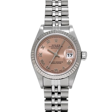 ロレックス デイトジャスト 79174 ピンク レディース 時計 【中古】【wristwatch】