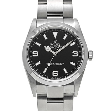 ロレックス エクスプローラー 114270 ブラック メンズ 時計 【中古】【wristwatch】