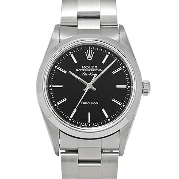 ロレックス エアキング 14000 ブラック メンズ 時計 【中古】【wristwatch】