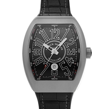 フランクミュラー ヴァンガード V45SCDT ブラック メンズ 時計 【中古】【wristwatch】