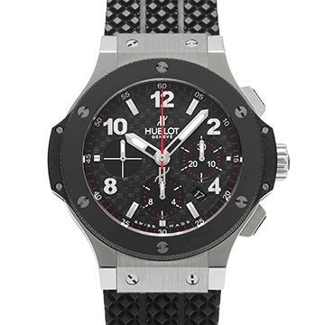 ウブロ ビッグバン スチール セラミック 301.SB.131.RX ブラックカーボン メンズ 時計 【中古】【wristwatch】