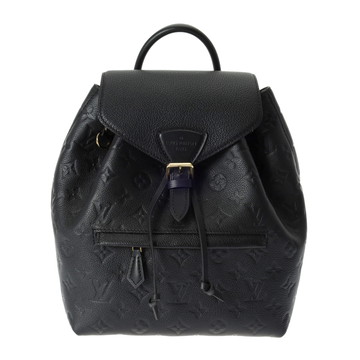 ルイ ヴィトン モノグラムアンプラント モンスリ PM ノワール M45205 レザー レディース バッグ 【中古】【bag】