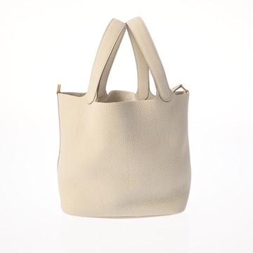 エルメス ピコタンロック MM ベトン トリヨンクレマンス レディース バッグ 【未使用】【bag】