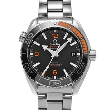 オメガ シーマスター プラネットオーシャン 600 コーアクシャル マスタークロノメーター 215.30.44.21.01.002 ブラック メンズ 時計 【中古】【wristwatch】