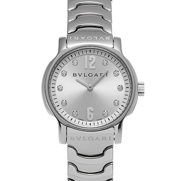 ブルガリ ソロテンポ ST29C6SS/10 シルバー/ダイヤモンド レディース 時計 【中古】【wristwatch】