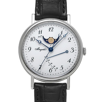 ブレゲ クラシック ムーンフェイズ 7787BB/29/9V6 グラン・フー ホワイトエナメル メンズ 時計 【中古】【wristwatch】