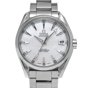 オメガ シーマスター アクアテラ マスターコーアクシャル 231.10.39.21.55.001 ホワイトシェル/ダイヤモンド メンズ 時計 【中古】【wristwatch】