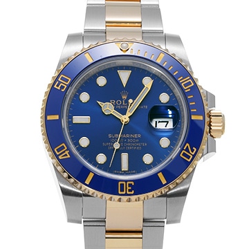 ロレックス サブマリーナ デイト 116613LB ブルー メンズ 時計 【中古】【wristwatch】