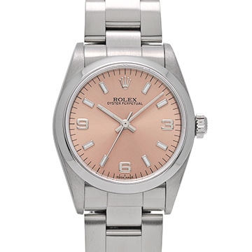 ロレックス オイスターパーペチュアル 77080 ピンク ユニセックス 時計 【中古】【wristwatch】