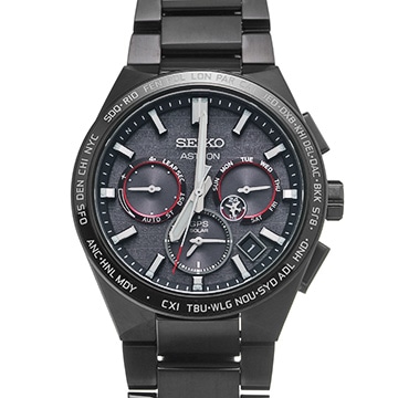 セイコー アストロン ネクスター SBXC149 ブラック メンズ 時計 【中古】【wristwatch】