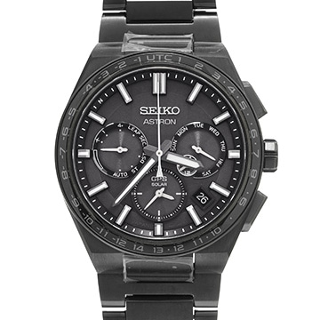 セイコー アストロン ネクスター SBXC147 ブラック メンズ 時計 【中古】【wristwatch】