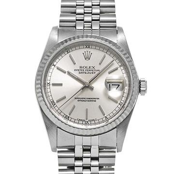 ロレックス デイトジャスト 16234 シルバー メンズ 時計 【中古】【wristwatch】