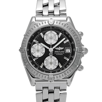 ブライトリング クロノマット A147B45PA ブラック/シルバー メンズ 時計 【中古】【wristwatch】