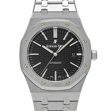 オーデマ ピゲ ロイヤルオーク オートマティック 15400ST.OO.1220ST.01 ブラック メンズ 時計 【中古】【wristwatch】