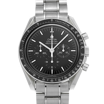 オメガ スピードマスター ムーンウォッチ プロフェッショナル 銀河鉄道999 3571.50 ブラック メンズ 時計 【中古】【wristwatch】