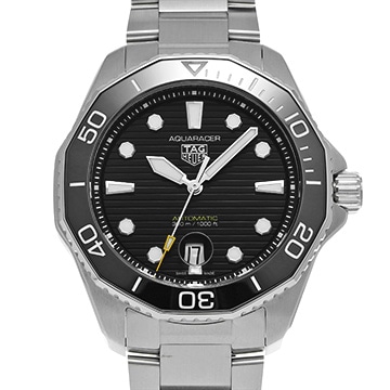 タグ ホイヤー アクアレーサー プロフェッショナル 300 キャリバー 5 WBP201A.BA0632 ブラック メンズ 時計 【中古】【wristwatch】