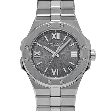 ショパール アルパイン イーグル 41 298600-3002 グレー メンズ 時計 【中古】【wristwatch】