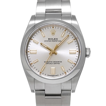 ロレックス オイスターパーペチュアル 36 126000 シルバー メンズ 時計 【中古】【wristwatch】