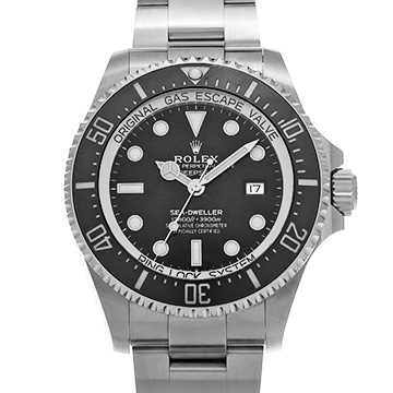 ロレックス シードゥエラー ディープシー 126660 ブラック メンズ 時計 【中古】【wristwatch】