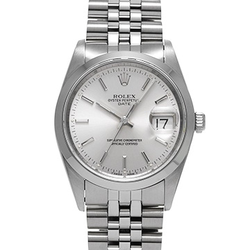 ロレックス オイスターパーペチュアル デイト 15200 シルバー メンズ 時計 【中古】【wristwatch】