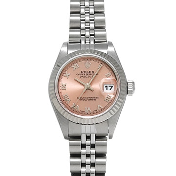 ロレックス デイトジャスト 79174 ピンク レディース 時計 【中古】【wristwatch】
