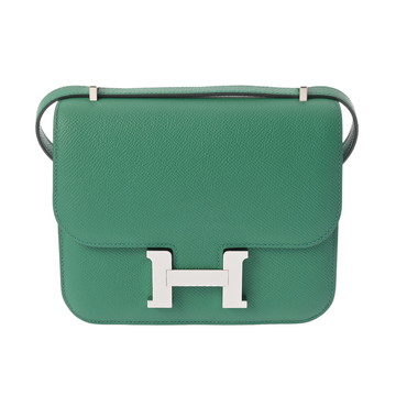 エルメス コンスタンス ミニ18 ミロワール ヴェールヴェルティゴ ヴォーエプソン レディース バッグ 【未使用】【bag】