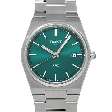 ティソ PRX T137.410.11.091.00 グリーン メンズ 時計 【中古】【wristwatch】
