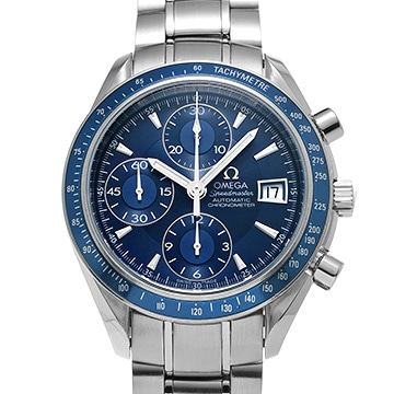 オメガ スピードマスター デイト 3212.80 ブルー メンズ 時計 【中古】【wristwatch】