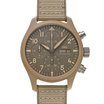 IWC パイロットウォッチ クロノグラフ 41 トップガン “モハーヴェ・デザート” IW389402 ブラウン メンズ 時計 【中古】【wristwatch】