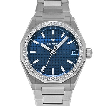 ゼニス デファイ スカイライン 36 16.9400.670/51.I001 ブルー メンズ 時計 【中古】【wristwatch】