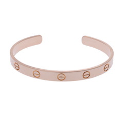 カルティエ ラブオープンブレスレット #17 ゴールド B6032617 K18ピンクゴールド PG レディース ジュエリー 【中古】【jewelry】