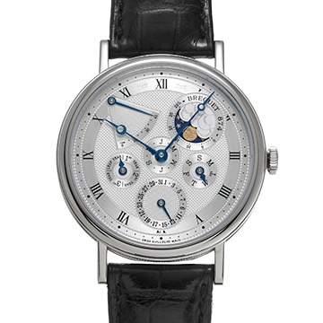 ブレゲ クラシック パーペチュアルカレンダー 5327BB/1E/9V6 シルバー メンズ 時計 【中古】【wristwatch】