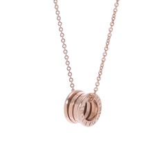 ブルガリ B.ZERO1 ネックレス ゴールド K18ピンクゴールド PG レディース ジュエリー 【中古】【jewelry】