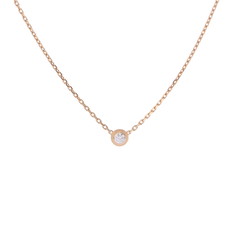 カルティエ ダムール ネックレス XS ゴールド K18イエローゴールド YG レディース ジュエリー 【中古】【jewelry】