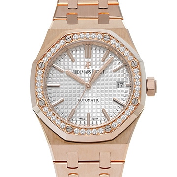 オーデマ ピゲ ロイヤルオーク オートマティック 15451OR.ZZ.1256OR.01.A ホワイト メンズ 時計 【中古】【wristwatch】