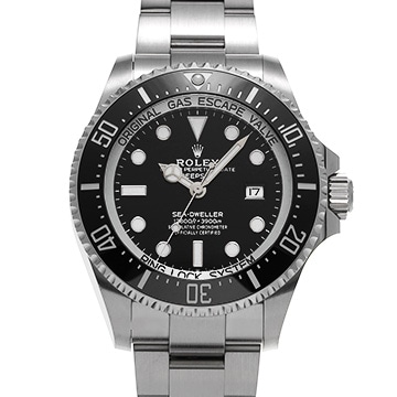ロレックス シードゥエラー ディープシー 126660 ブラック メンズ 時計 【中古】【wristwatch】