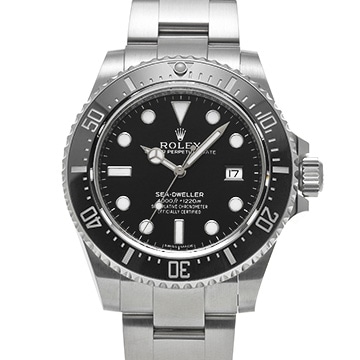 ロレックス シードゥエラー 4000 116600 ブラック メンズ 時計 【中古】【wristwatch】
