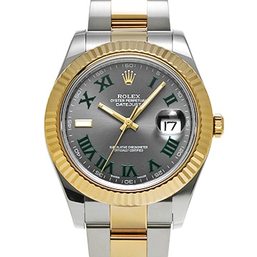 ロレックス デイトジャストII 116333 スレート メンズ 時計 【中古】【wristwatch】