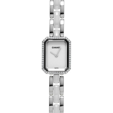 シャネル プルミエール セラミック H2132 ホワイトラッカー レディース 時計 【中古】【wristwatch】