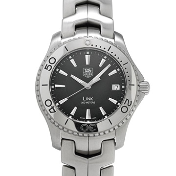 タグ ホイヤー リンク WJ1110.BA0570 ブラック メンズ 時計 【中古】【wristwatch】
