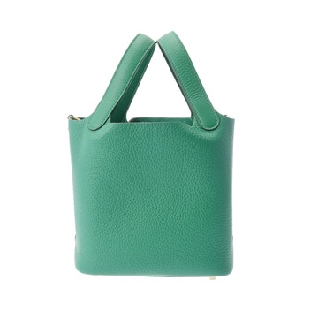 エルメス ピコタンロック PM ヴェールヴェルティゴ トリヨンクレマンス レディース バッグ 【未使用】【bag】