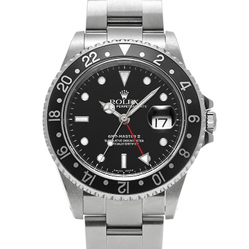 ロレックス GMTマスターII 16710 ブラック メンズ 時計 【中古】【wristwatch】