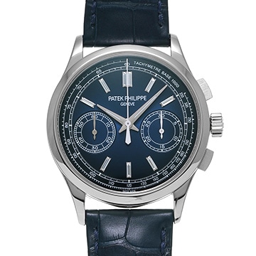 パテック フィリップ コンプリケーション クロノグラフ 5170P-001 ブルー/ダイヤモンド メンズ 時計 【中古】【wristwatch】