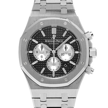 オーデマ ピゲ ロイヤルオーク クロノグラフ 26331ST.OO.1220ST.02 ブラック/シルバー メンズ 時計 【中古】【wristwatch】