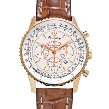 ブライトリング モンブリラン H414G95WBD シルバー メンズ 時計 【中古】【wristwatch】