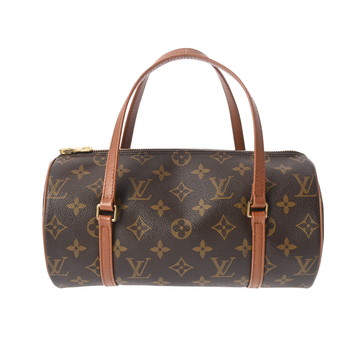 ルイ ヴィトン モノグラム パピヨン 26 ブラウン M51366 ピグスキン レディース バッグ 【中古】【bag】